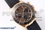Daytona 116515 Clean 1:1 Best Edition Chocolate Dial Lume Markers on Oysterflex Strap SA4130 V2 - Image 3
