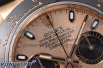 Daytona 116515 Clean 1:1 Best Edition RG Dial Black Markers on Oysterflex Strap SA4130 V2 - Image 4