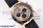 Daytona 116515 Clean 1:1 Best Edition Silver Dial RG Markers on Oysterflex Strap SA4130 V2 - Image 3