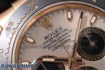Daytona 116515 Clean 1:1 Best Edition Silver Dial RG Markers on Oysterflex Strap SA4130 V2 - Image 4