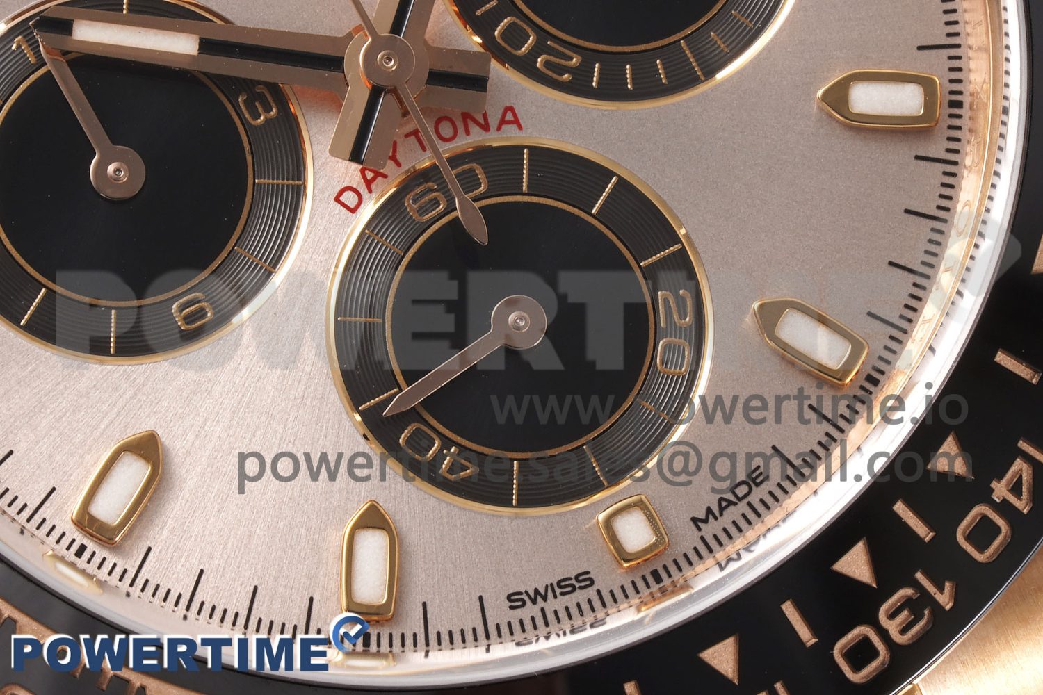 Daytona 116515 Clean 1:1 Best Edition Silver Dial RG Markers on Oysterflex Strap SA4130 V2 - Image 5