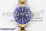 Submariner 116613 LB Blue Ceramic Clean Factory 1:1 Best Edition 904L SS Case and Bracelet VR3135 Super Clone