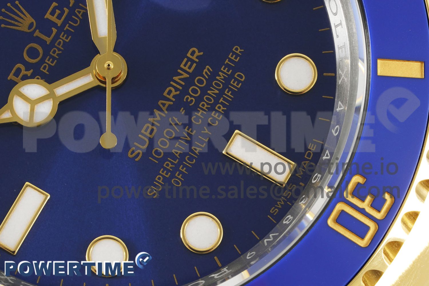 Submariner 116613 LB Blue Ceramic Clean Factory 1:1 Best Edition 904L SS Case and Bracelet VR3135 Super Clone - Image 5
