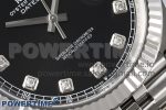 DateJust 41 126334 Clean 1:1 Best Edition 904L Steel Black Diamond Dial on Jubilee Bracelet VR3235 Super Clone - Image 5