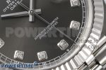 DateJust 41 126334 Clean 1:1 Best Edition 904L Steel Gray Diamond Dial on Jubilee Bracelet VR3235 Super Clone - Image 5