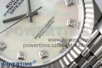 DateJust 41 126334 Clean 1:1 Best Edition 904L Steel MOP Diamond Dial on Jubilee Bracelet VR3235 Super Clone - Image 5