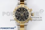 Daytona 116503 Clean 1:1 Best Edition Black Dial on YG/SS Bracelet SA4130 V2