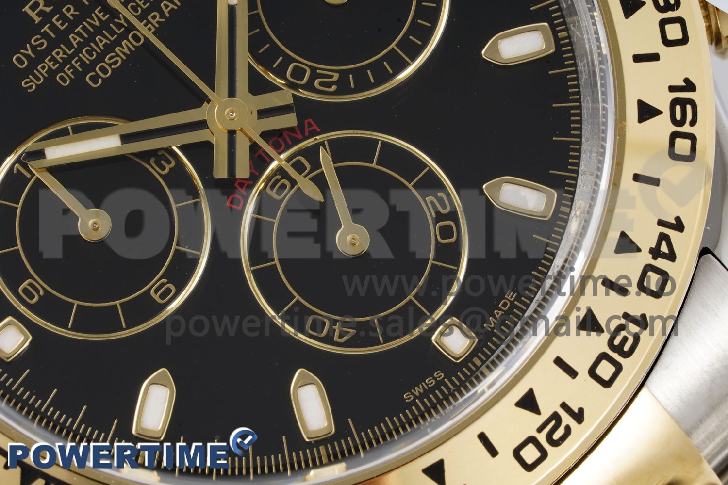 Daytona 116503 Clean 1:1 Best Edition Black Dial on YG/SS Bracelet SA4130 V2 - Image 5