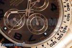 Daytona 116505 Clean 1:1 Best Edition Chocolate Dial Black Markers on RG Bracelet SA4130 V2 - Image 5