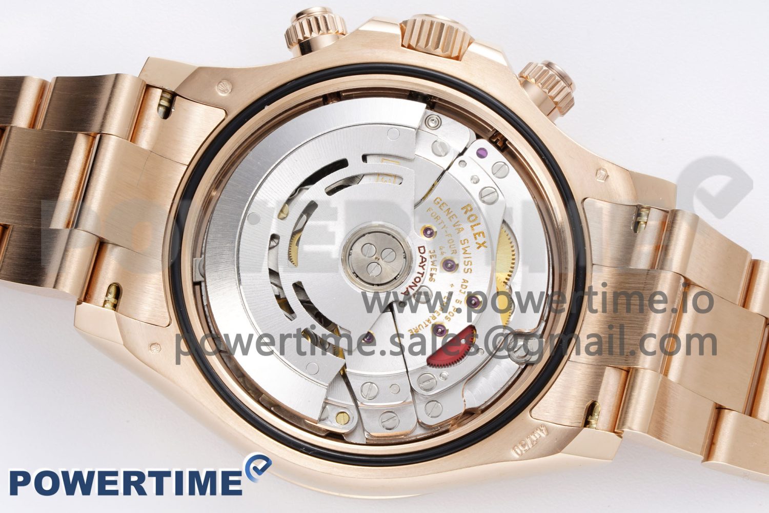 Daytona 116505 Clean 1:1 Best Edition Black Diamonds Dial on RG Bracelet SA4130 V2 - Image 7
