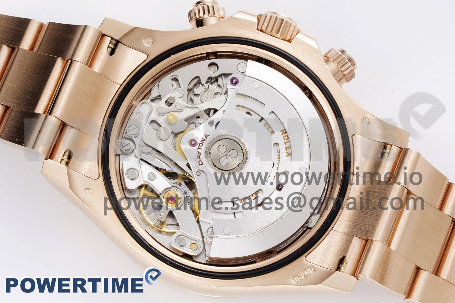 Daytona 116505 Clean 1:1 Best Edition Chocolate Dial Black Markers on RG Bracelet SA4130 V2 - Image 8