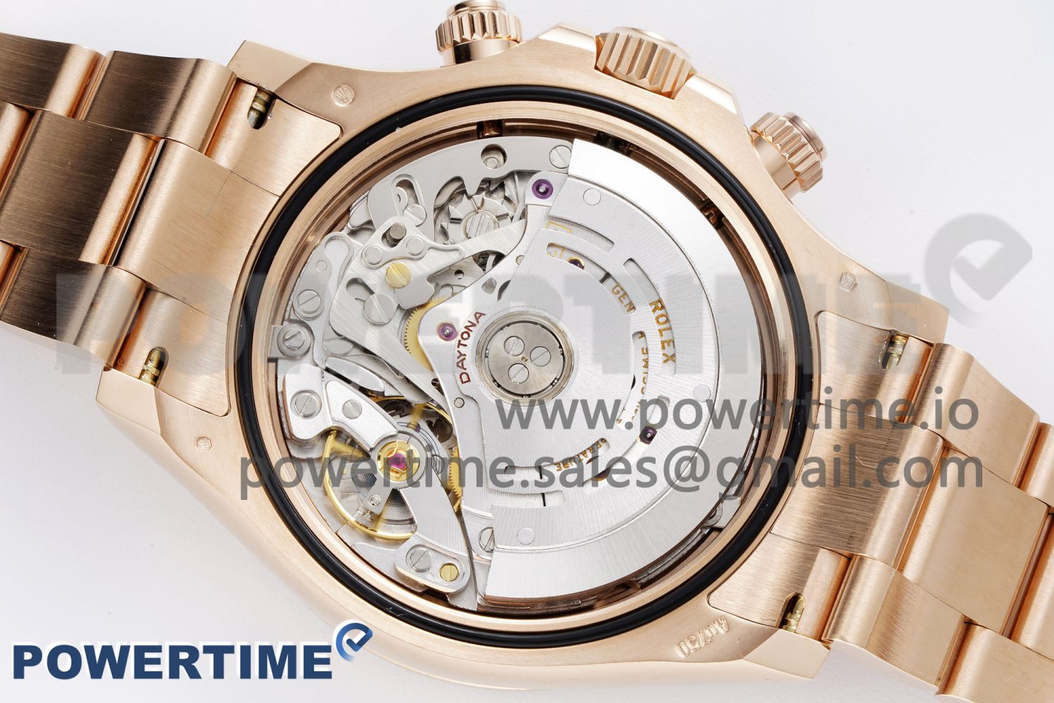 Daytona 116505 Clean 1:1 Best Edition Black Diamonds Dial on RG Bracelet SA4130 V2 - Image 8