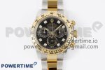 Daytona 116503 Clean 1:1 Best Edition 904L SS Case and Bracelet Black Diamonds Dial SA4130