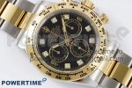 Daytona 116503 Clean 1:1 Best Edition 904L SS Case and Bracelet Black Diamonds Dial SA4130 - Image 3