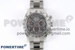 Daytona 116509 Clean 1:1 Best Edition Gray Dial Arabic Markers on SS Bracelet SA4130 V2