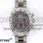 Daytona 116509 Clean 1:1 Best Edition Gray Dial Arabic Markers on SS Bracelet SA4130 V2