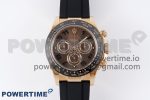 Daytona 116515 Clean 1:1 Best Edition Chocolate Dial Black Markers on Oysterflex Strap SA4130 V2