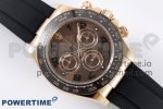 Daytona 116515 Clean 1:1 Best Edition Chocolate Dial Black Markers on Oysterflex Strap SA4130 V2 - Image 3