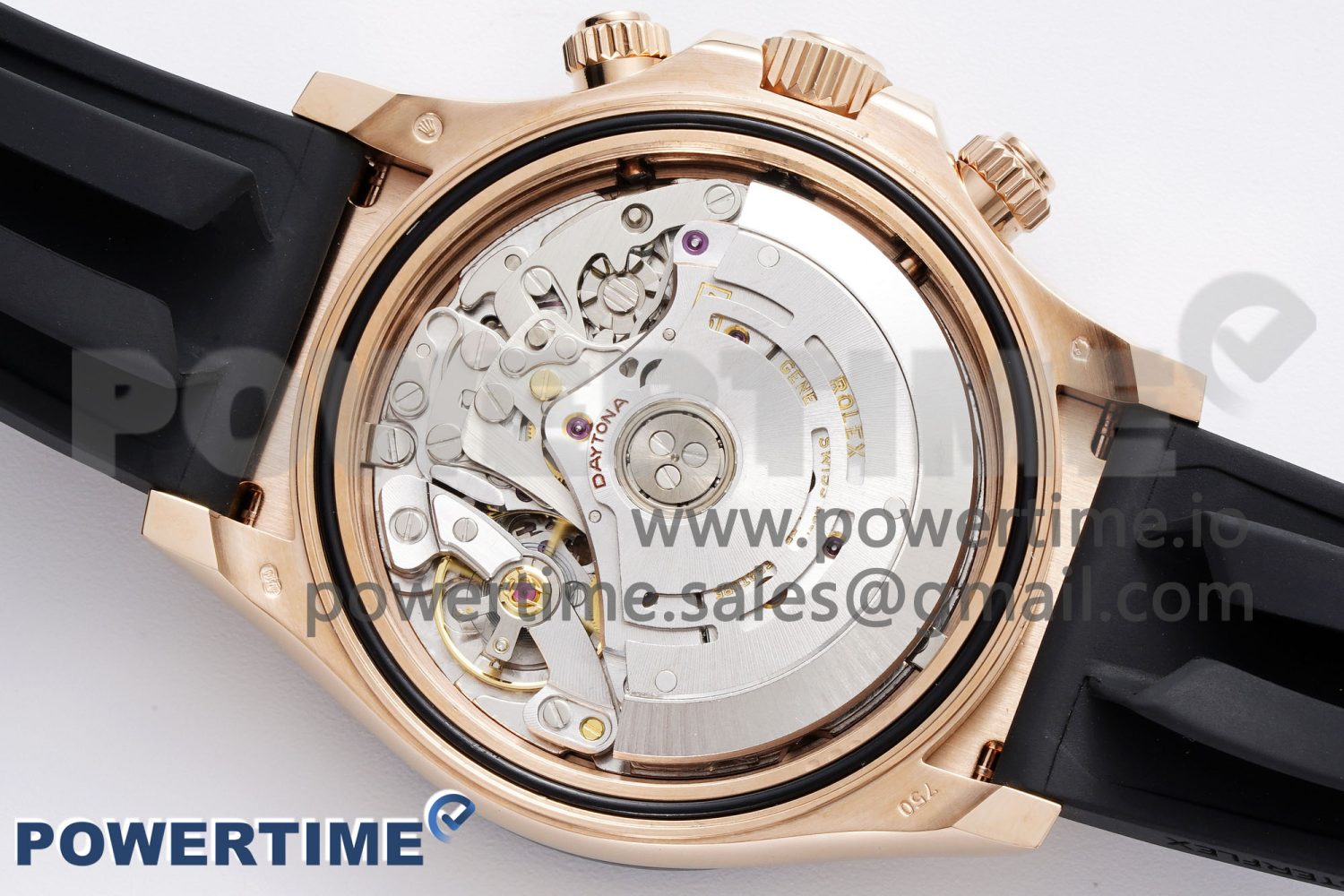 Daytona 116515 Clean 1:1 Best Edition Black Diamonds Dial on Oysterflex Strap SA4130 V2 - Image 7