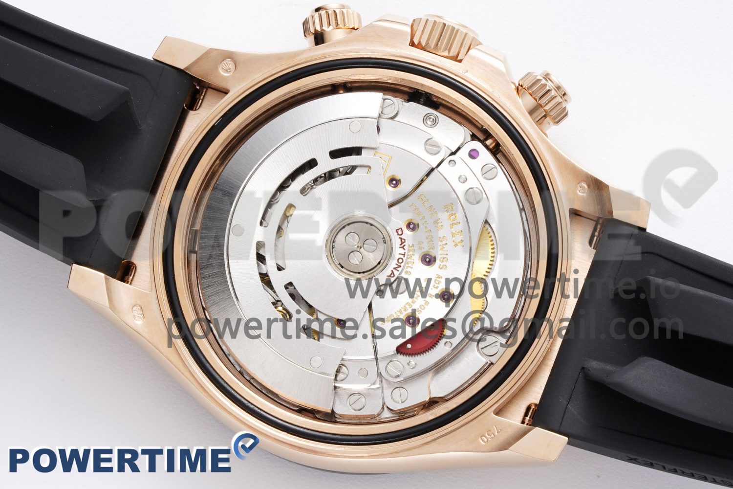 Daytona 116515 Clean 1:1 Best Edition Black Diamonds Dial on Oysterflex Strap SA4130 V2 - Image 8