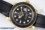 Yacht-Master 42mm 226658 Clean 1:1 Best Edition 3D Black Ceramic Bezel on Black Rubber Strap A3235 - Image 3