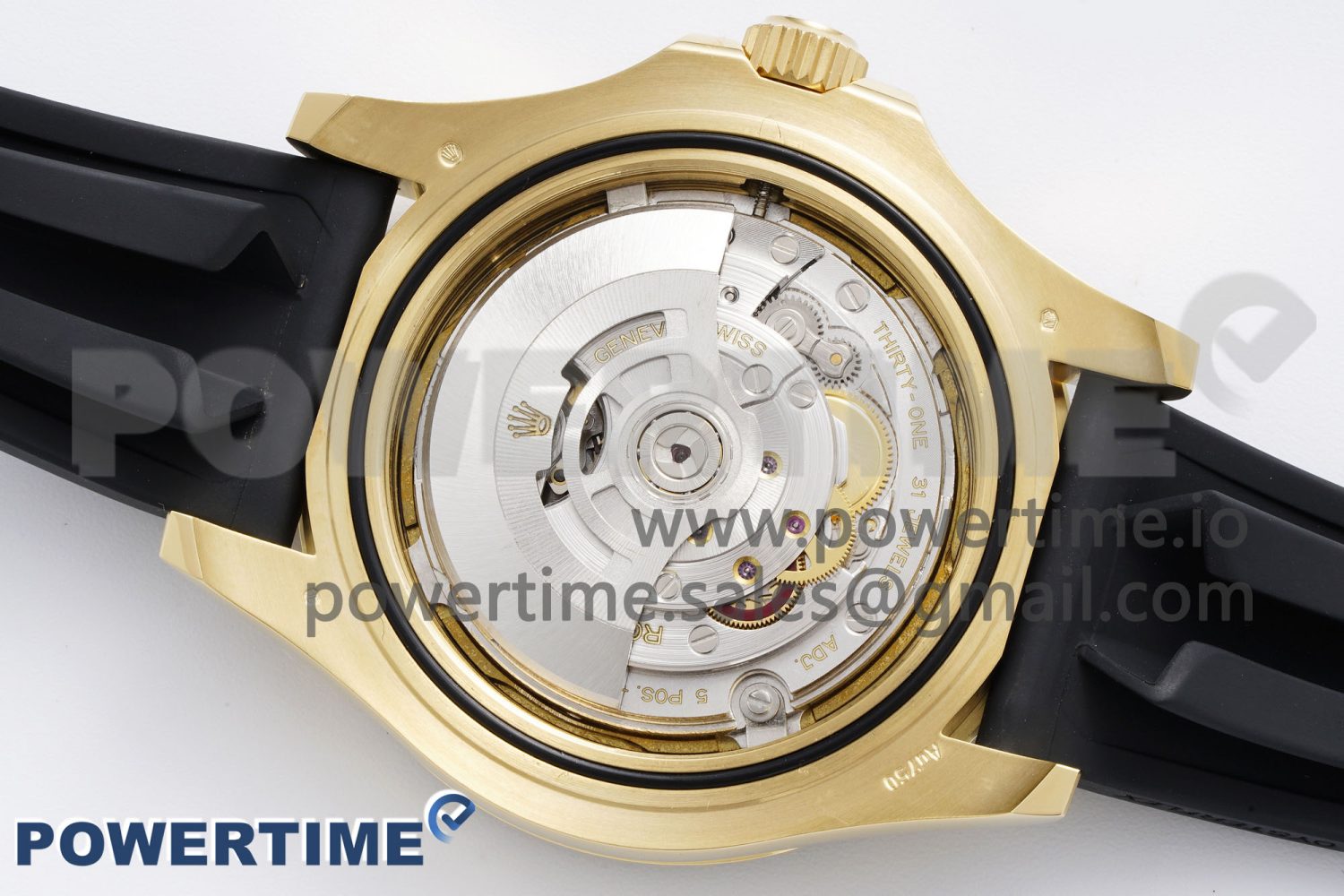 Yacht-Master 42mm 226658 Clean 1:1 Best Edition 3D Black Ceramic Bezel on Black Rubber Strap A3235 - Image 7