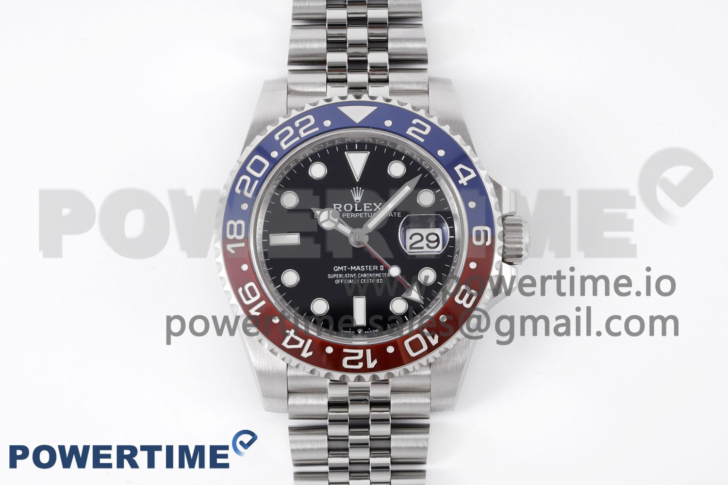 GMT-Master II 126710 BLRO Blue/Red Ceramic Clean Factory Best Edition on Jubilee Bracelet DD3285 CHS - Image 1