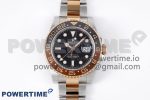 GMT-Master II 126711 CHNR Black/Brown Ceramic Clean Factory Best Edition on SS/RG Bracelet DD3285 CHS