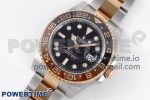 GMT-Master II 126711 CHNR Black/Brown Ceramic Clean Factory Best Edition on SS/RG Bracelet DD3285 CHS - Image 2