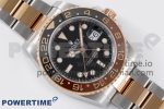 GMT-Master II 126711 CHNR Black/Brown Ceramic Clean Factory Best Edition on SS/RG Bracelet DD3285 CHS - Image 3
