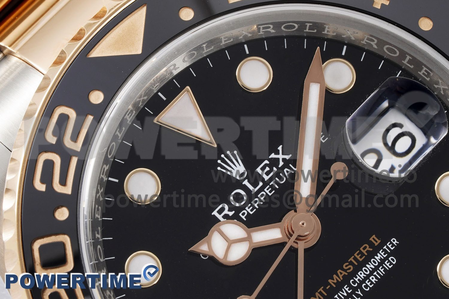 GMT-Master II 126711 CHNR Black/Brown Ceramic Clean Factory Best Edition on SS/RG Bracelet DD3285 CHS - Image 4