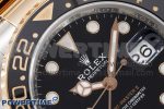 GMT-Master II 126711 CHNR Black/Brown Ceramic Clean Factory Best Edition on SS/RG Bracelet DD3285 CHS - Image 4