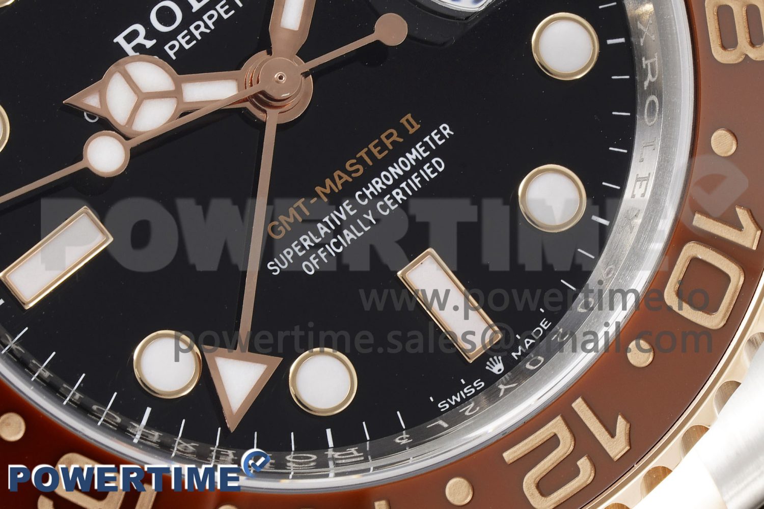 GMT-Master II 126711 CHNR Black/Brown Ceramic Clean Factory Best Edition on SS/RG Bracelet DD3285 CHS - Image 5