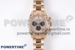Daytona 116505 KING 1:1 Best Edition Sundust/Black Dial on RG Bracelet SA4130