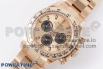 Daytona 116505 KING 1:1 Best Edition RG/Black Dial on RG Bracelet SA4130 - Image 2