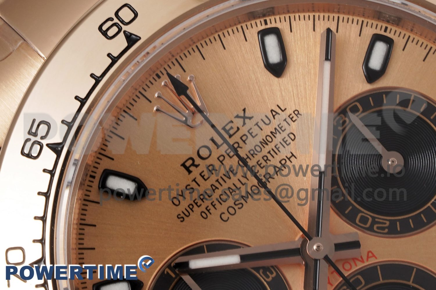 Daytona 116505 KING 1:1 Best Edition RG/Black Dial on RG Bracelet SA4130 - Image 4