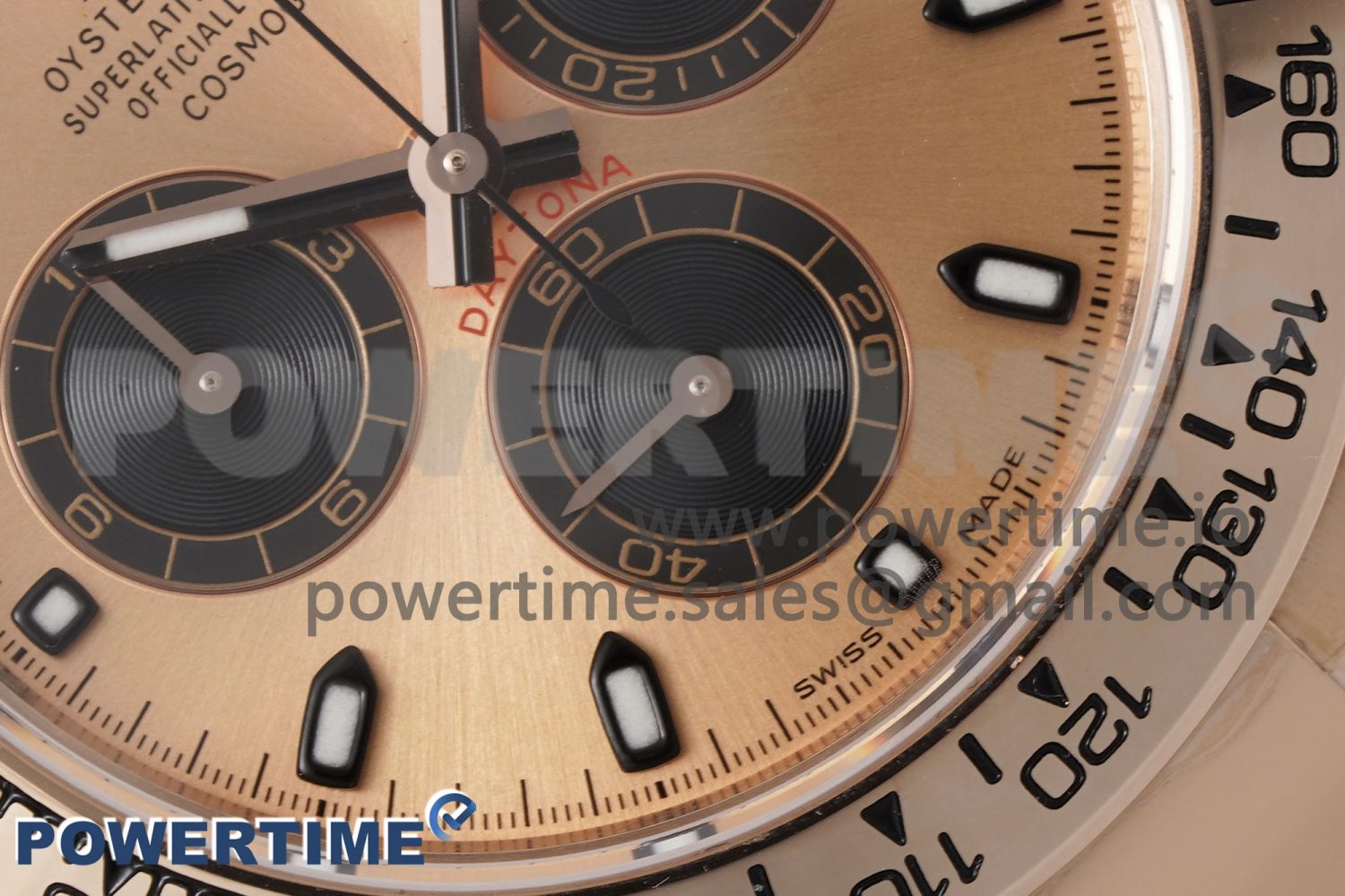 Daytona 116505 KING 1:1 Best Edition RG/Black Dial on RG Bracelet SA4130 - Image 5