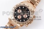 Daytona 116505 KING 1:1 Best Edition Black/RG Dial on RG Bracelet SA4130 - Image 2