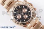 Daytona 116505 KING 1:1 Best Edition Black/RG Dial on RG Bracelet SA4130 - Image 3
