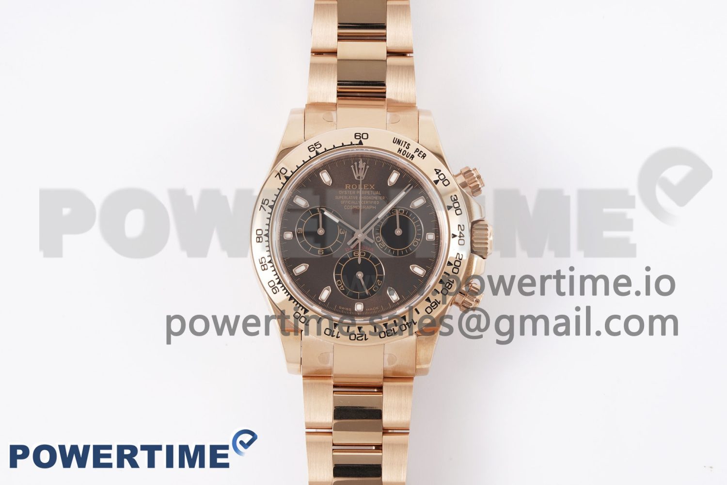 Daytona 116505 KING 1:1 Best Edition Chocolate Dial on RG Bracelet SA4130 - Image 1