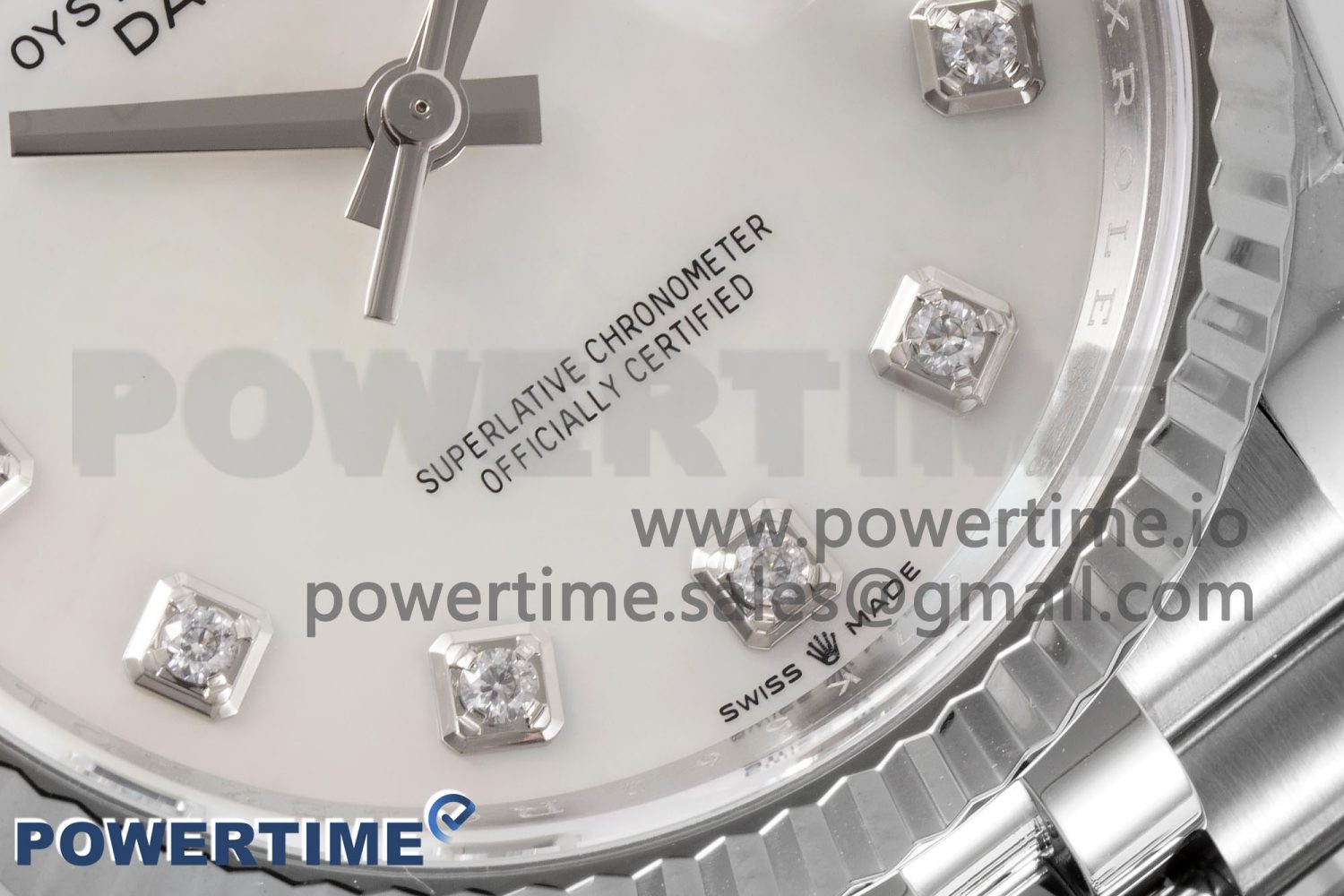 DateJust 36 126234 Clean 1:1 Best Edition 904L Steel White MOP Diamonds Dial on Jubilee Bracelet VR3235 - Image 5