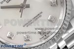 DateJust 36 126234 Clean 1:1 Best Edition 904L Steel White MOP Diamonds Dial on Jubilee Bracelet VR3235 - Image 5