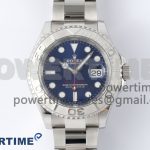 Yacht-Master 126622 Clean Factory 1:1 Best Edition 904L Steel Blue Dial on SS Bracelet VR3235 Super Clone