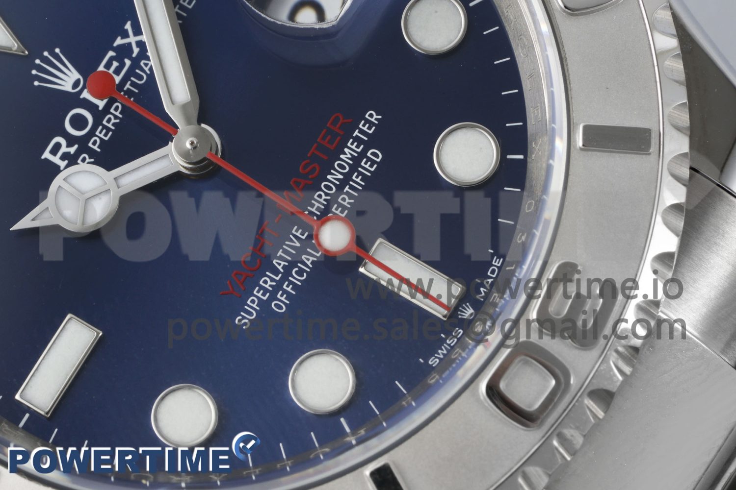 Yacht-Master 126622 Clean Factory 1:1 Best Edition 904L Steel Blue Dial on SS Bracelet VR3235 Super Clone - Image 4