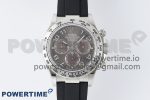 Daytona 116509 Clean 1:1 Best Edition 904L SS Case Gray Dial on Rubber Strap SA4130 V2 Super Clone