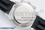Daytona 116509 Clean 1:1 Best Edition 904L SS Case White Dial on Rubber Strap SA4130 V2 - Image 8