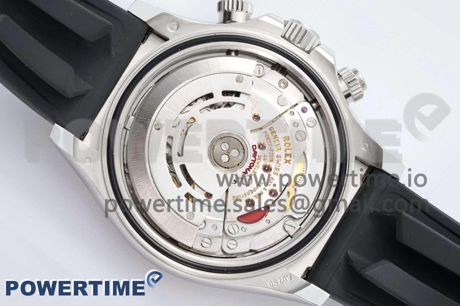 Daytona 116509 Clean 1:1 Best Edition 904L SS Case Gray Dial on Rubber Strap SA4130 V2 Super Clone - Image 10