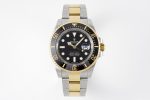 Sea-Dweller Two Tone SS/YG Wrapped Gold 126603 AR+F Best Edition Black Dial on SS/YG Bracelet VR3235