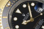 Sea-Dweller Two Tone SS/YG Wrapped Gold 126603 AR+F Best Edition Black Dial on SS/YG Bracelet VR3235 - Image 4