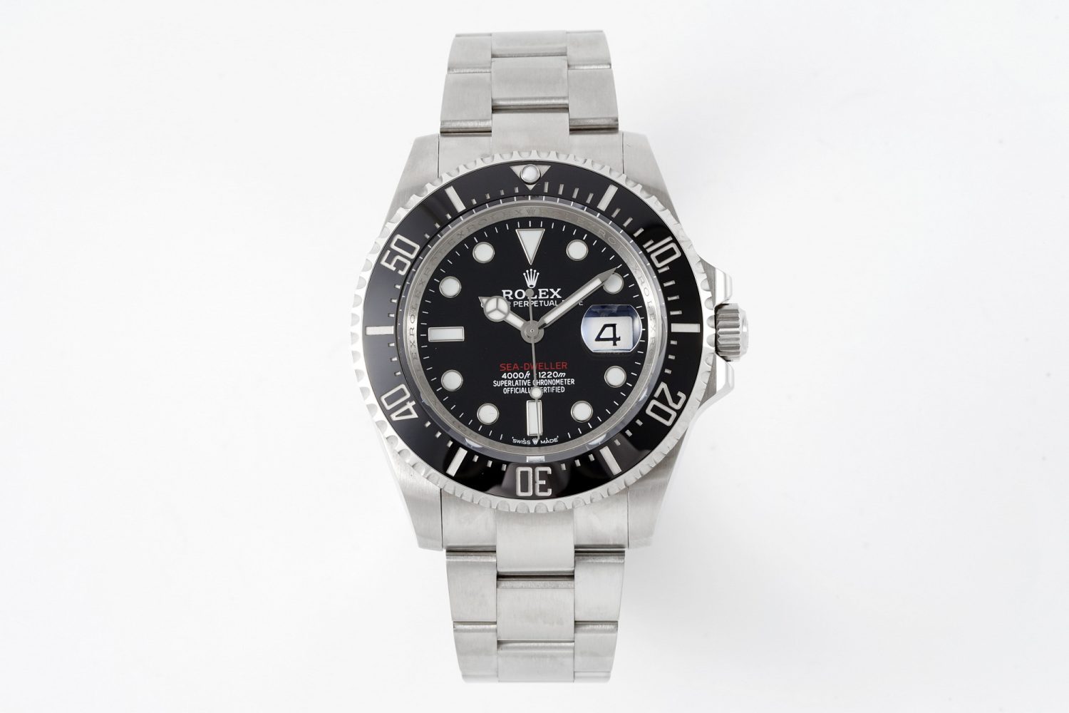 Sea-Dweller 126600 AR+F Best Edition Black Dial on SS Bracelet VR3235 - Image 1